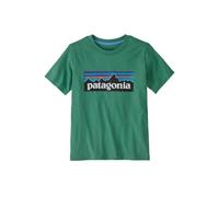 T-shirt PATAGONIA K's P-6 Logo T-Shirt (Heartleaf Green) Enfant L