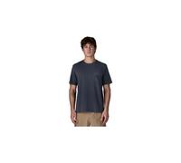 Patagonia T-shirt Midweight 95 poche logo ovale bleu L homme
