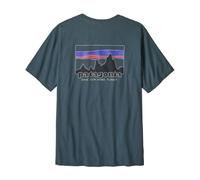 T shirt patagonia 73 skyline bleu homme