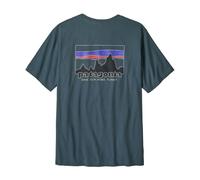 T shirt patagonia 73 skyline bleu homme