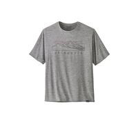 T-shirt PATAGONIA M's Cap Cool Daily Graphic Shirt (Stratapeaks: Feather Grey) Homme S