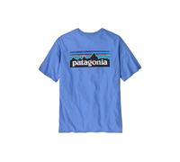 T-shirt PATAGONIA M's P-6 Logo Responsibili-Tee (Abundant Blue) homme XS