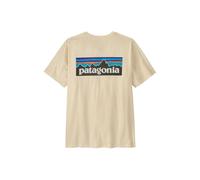 T-Shirt PATAGONIA M's P-6 Logo T-Shirt (Undyed Natural) Homme L