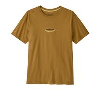 T-shirt Patagonia Oval Logo Marron S