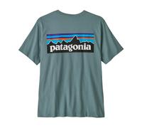 Patagonia - P-6 Logo T-Shirt - T-shirt - XL - blue sage