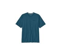 T shirt patagonia p 6 logo responsibili tee bleu homme