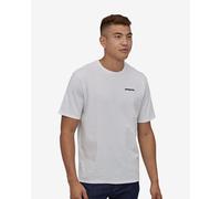 T-shirt Patagonia P-6 Logo Responsibili-Tee manche courte blanc multicolore - M