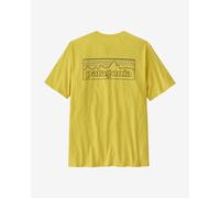 T-shirt Patagonia P-6 Logo Responsibili-Tee manches courtes jaune - S