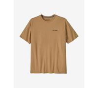 T shirt patagonia p 6 logo responsibili tee jaune homme