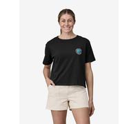 T-shirt Patagonia Unity Fitz manche courte noir pur femme - L