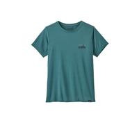 T-shirt PATAGONIA W's Cap Cool Daily Graphic ('73 Skyline: Wetland Blue X-Dye) femme XL