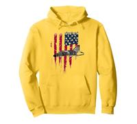 T-Shirt Patriotique F-4 Phantom The Mcdonnell Douglas Drapeau américain Sweat à Capuche