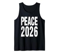 T-Shirt Peace 2026 The Year Humanity Unites Hope Cadeau pour Tous. Débardeur