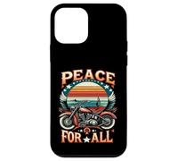 T-Shirt Peace to All Riders Ride for Unity & Brotherhood Freedom Coque pour iPhone 12 Mini