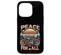 T-Shirt Peace to All Riders Ride for Unity & Brotherhood Freedom Coque pour iPhone 13 Pro