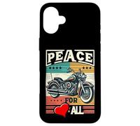 T-Shirt Peace to All Riders Ride for Unity & Brotherhood Freedom Coque pour iPhone 16 Plus