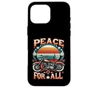 T-Shirt Peace to All Riders Ride for Unity & Brotherhood Freedom Coque pour iPhone 16 Pro Max