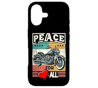 T-Shirt Peace to All Riders Ride for Unity & Brotherhood Freedom Coque pour iPhone 17