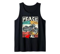 T-Shirt Peace to All Riders Ride for Unity & Brotherhood Freedom Débardeur