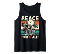 T-Shirt Peace to All Riders Ride for Unity & Brotherhood Freedom Débardeur