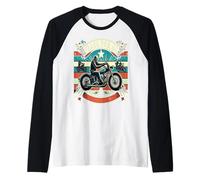 T-Shirt Peace to All Riders Ride for Unity & Brotherhood Freedom Manche Raglan