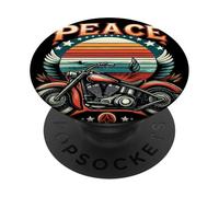 T-Shirt Peace to All Riders Ride for Unity & Brotherhood Freedom PopSockets PopGrip Adhésif