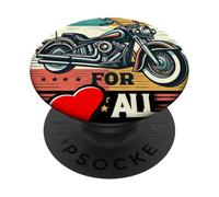 T-Shirt Peace to All Riders Ride for Unity & Brotherhood Freedom PopSockets PopGrip Adhésif