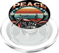T-Shirt Peace to All Riders Ride for Unity & Brotherhood Freedom PopSockets PopGrip pour MagSafe