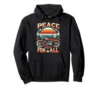 T-Shirt Peace to All Riders Ride for Unity & Brotherhood Freedom Sweat à Capuche
