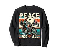 T-Shirt Peace to All Riders Ride for Unity & Brotherhood Freedom Sweatshirt