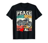 T-Shirt Peace to All Riders Ride for Unity & Brotherhood Freedom T-Shirt