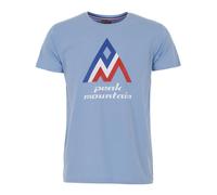 T-shirt Peak Mountain Cimes Bleu XL