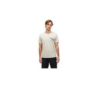 T shirt peak performance explore graphic beige homme
