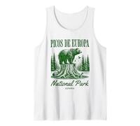 T-Shirt Peaks of Europe National Park Espagne pour Homme Femme Ours Débardeur