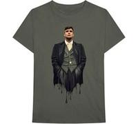 T-SHIRT PEAKY BLINDERS Dripping Tommy UNISEXE VERT TAILLE : 1XL Vert
