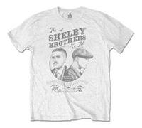 T-SHIRT PEAKY BLINDERS Shelby Bros Circle Faces UNISEXE BLANC TAILLE : 2XL Blanc