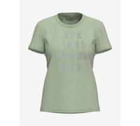 T-shirt Pepe Jeans Agnes manche courte vert femme - XS