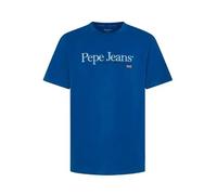 Pepe Jeans Albert Short Sleeve T-shirt Bleu S Homme