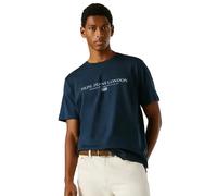 Pepe Jeans T-Shirt marine / blanc, Taille L