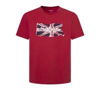 Pepe Jeans Clag Short Sleeve T-shirt Rouge S Homme