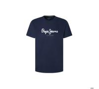 Pepe Jeans T-shirt Eggo Regular Fit, manches courtes, bleu
