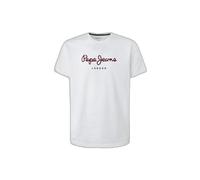 Pepe Jeans T-shirt Eggo Regular Fit Manches courtes Homme Blanc