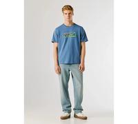 Pepe Jeans George Short Sleeve T-shirt Bleu S Homme