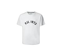 Pepe Jeans Maverick Short Sleeve T-shirt Blanc S Homme