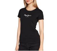 T-shirt - PEPE JEANS - New Virginia - Noir - 95% coton - Manches courtes L