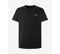 T-shirt Pepe Jeans Original Basic 3 manche courte noir blanc - L