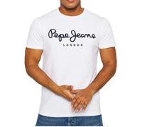 Pepe Jeans T-shirt Original Stretch slim fit manches courtes Blanc XL Homme