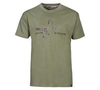 T-shirt PERCUSSION Passion Migrateur Vert S