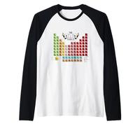 T-Shirt « Periodic Table of Wine Lovers » Manche Raglan