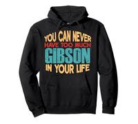T-Shirt personnalisé Gibson avec prénom et Blague Sweat à Capuche